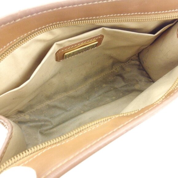 DIOR Clutch Bag Logo Pattern PVC ?~ Leather Authentic USED T8881 - Picture 5 of 7